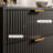 27"W Modern Nightstand With 3 Storage Drawers-1683498744