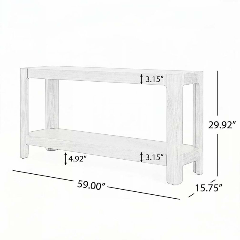Console 59 "avec tablette ouverte