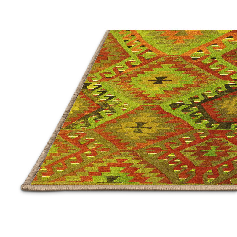 Iacov Performance Southwestern Indoor Rug, Rectangle 2' x 4'