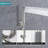 Wall Mount and Ceiling Mount Shower System with Rough in-Valve-55050254