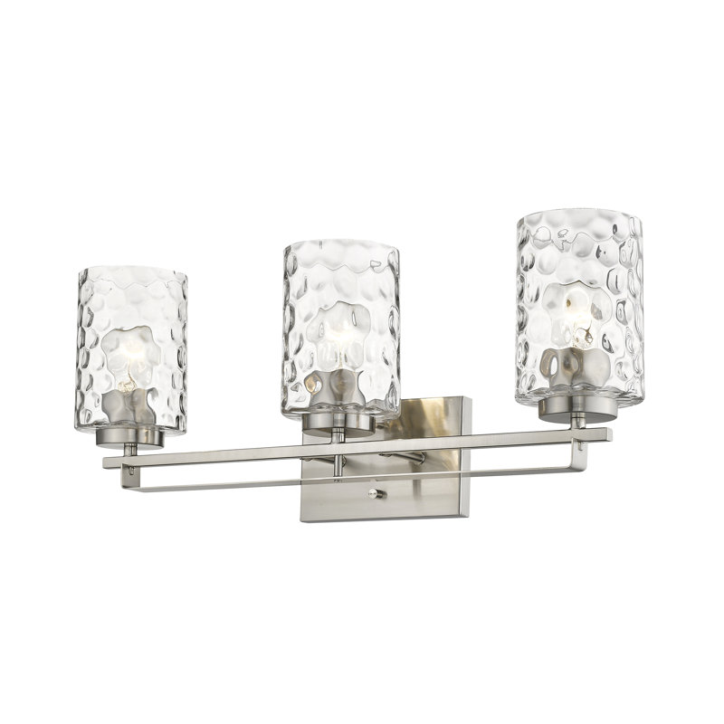 Livvy 3 - Light Dimmable Vanity Light, Satin Nickel