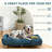 Raised Pet Couch With Cushion
