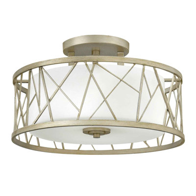 Talara Glass Semi Flush Mount