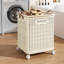 Plastic Laundry Basket with Handles-158621599