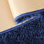 Solid Colour Machine Tufted Shag Area Rug Set-1596660631