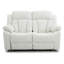 Causeuse inclinable Glory Furniture, blanc-212818245