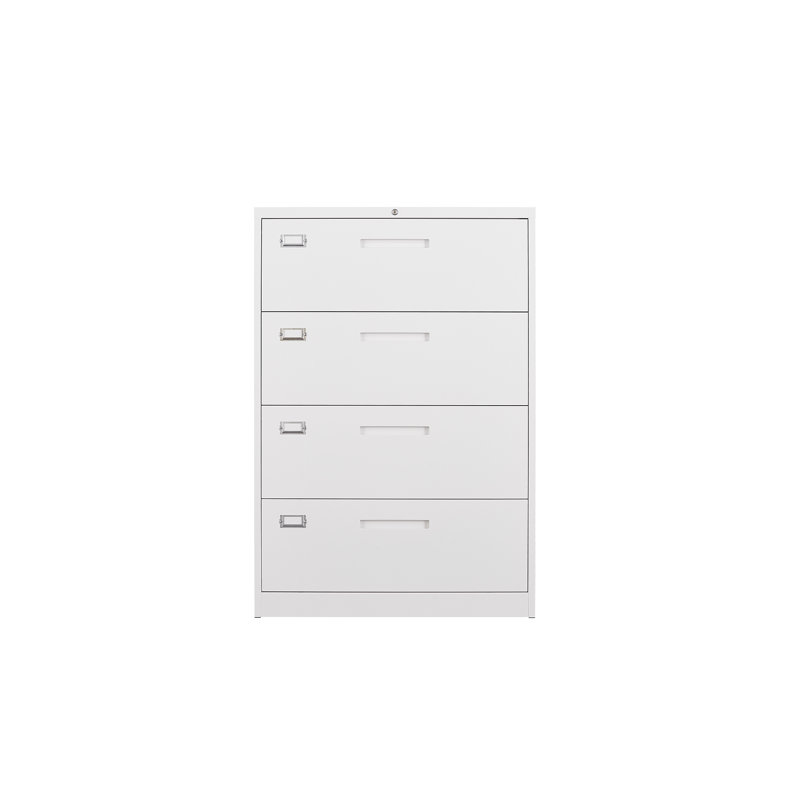 Latitude Run® 4-Drawer Steel Lateral Filing Cabinet & Reviews | Wayfair