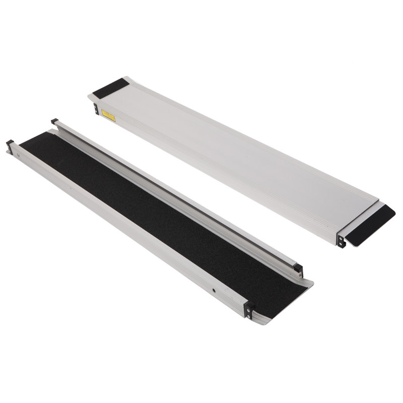 Winado Metal Portable Ramp, 7.45" W x 83.86" L x 1.89" H