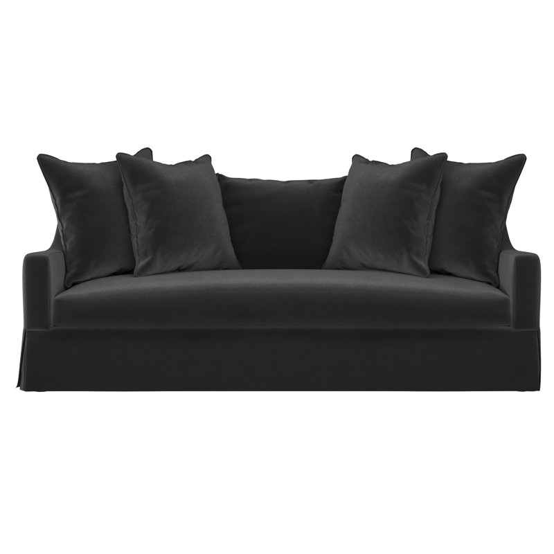 Bernhardt Grace Fabric Sofa, Akiko Graphite Performance 5534-011