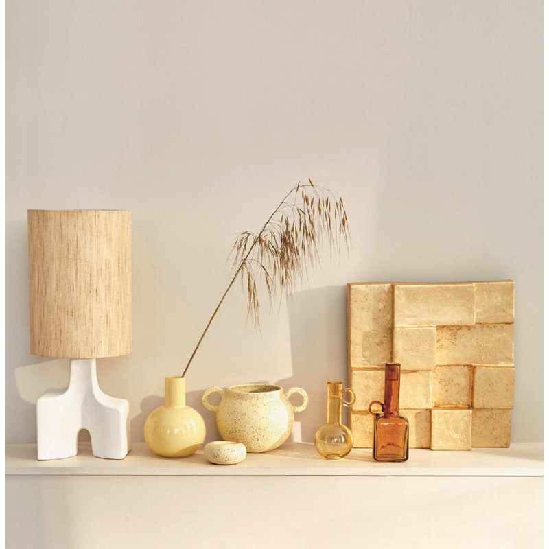 3.54'' Glass Tabletop Candlestick