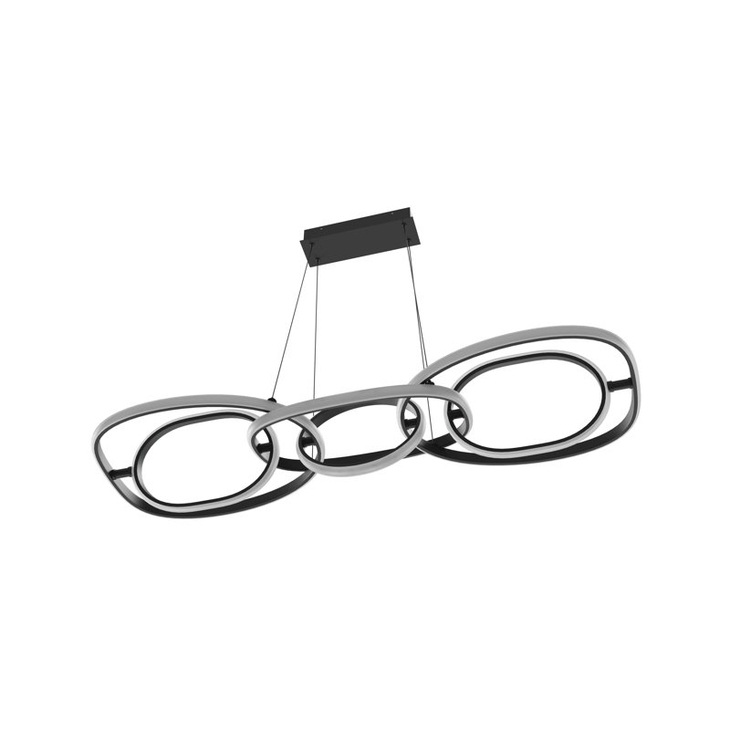 Gyda 1 - Light LED Pendant, Black