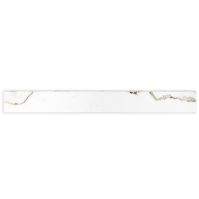 Palazza 3 in. x 24 in. Matte Porcelain Bullnose Tile Trim