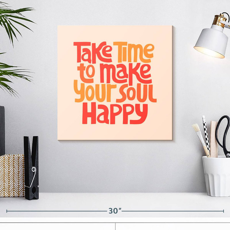 Citation Tergel «Happy Soul», H 16 po x l 16 po