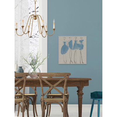Glam Noir III - cadre flottant, reproduction d'art sur toile