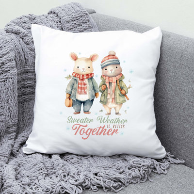 05 Sweet Christmas Throw Pillow