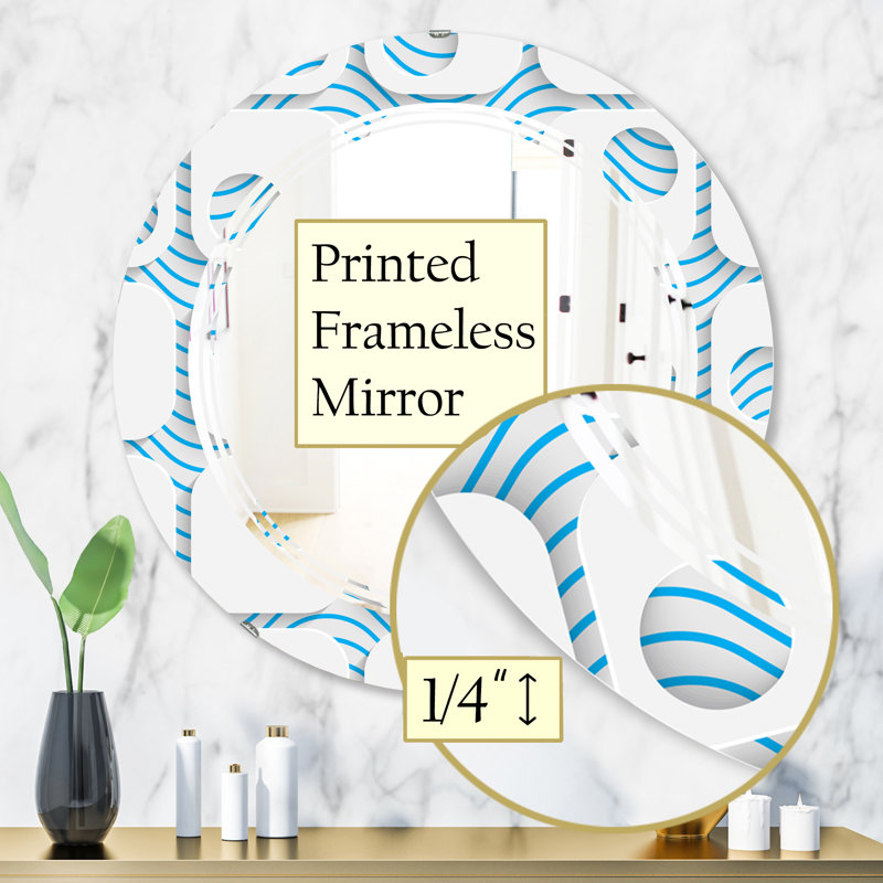 Miroir mural Triple C, Triple C 3D et III, H 31,5 po x l 31,5 po