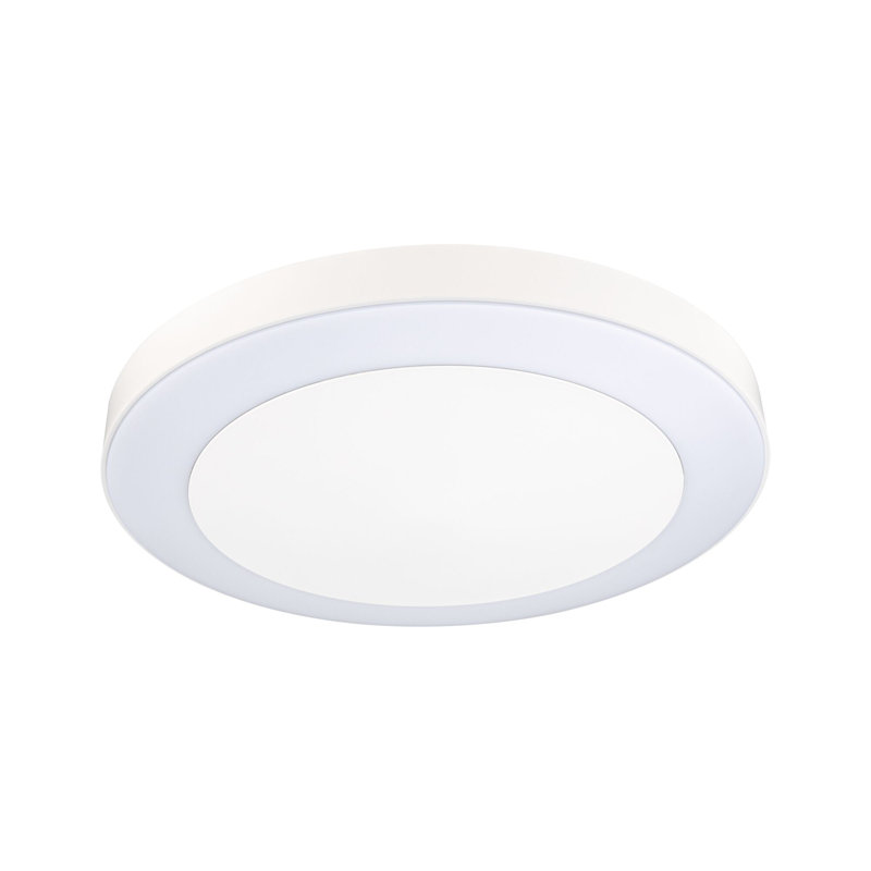 LED Flush Outdoor Ceiling Lights, White