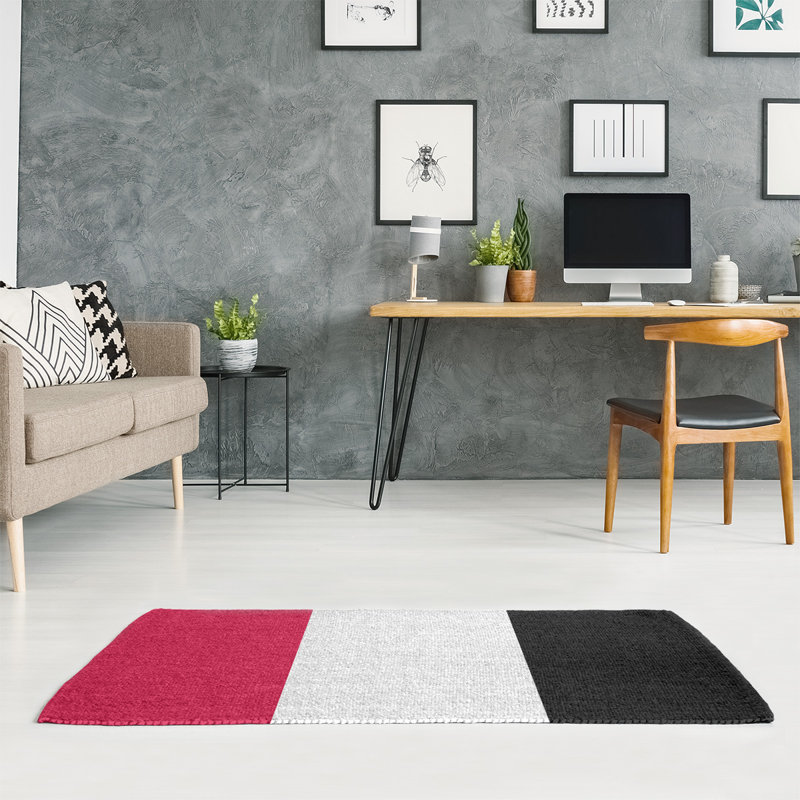 Tapis rouge/noir, Rectangle 7 pi x 5 pi