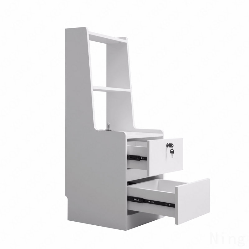 Ensemble de 2 tables de chevet, avec station de charge, table de chevet intelligente avec veilleuse, table de chevet moderne avec bibliothèque, table de chevet (table de chevet) avec armoire de rangement