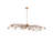 Bay Laurel Leaf Crystal Chandelier