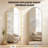 Arched Full Length Mirror, Large Floor Mirror With Frame Standing Hanging Or Leaning Wall Mirror-686724454-686724449