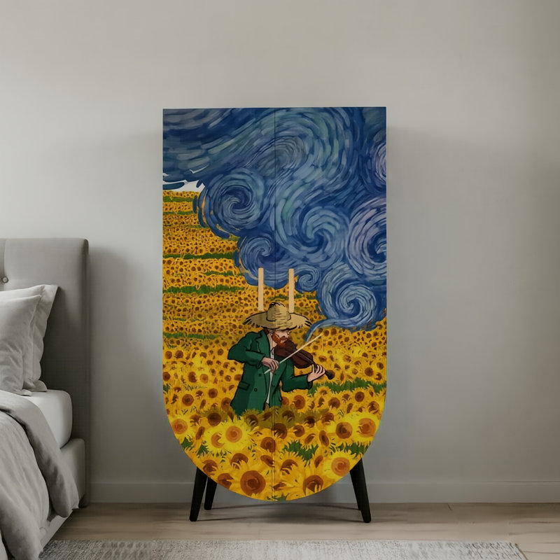Garde-robe indépendante pour chambre à coucher française