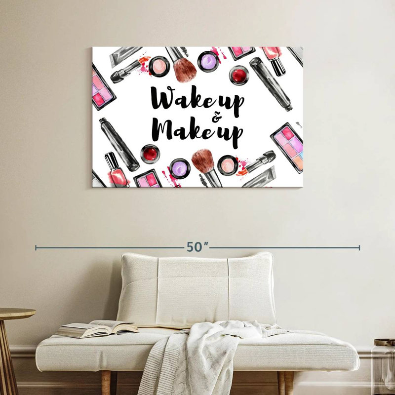 Tergel Makeup Stuff, 26" H x 39" W