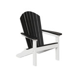 Berlin Gardens Kids Regular Top With White Base Comfo Back Adirondack Chair