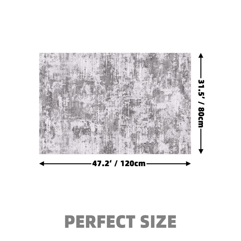 Non-Slip Indoor Doormat, 35.5" W x 59" L
