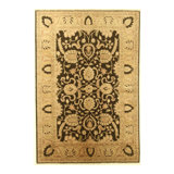 Handmade Cotton and Wool Oriental Area Rug