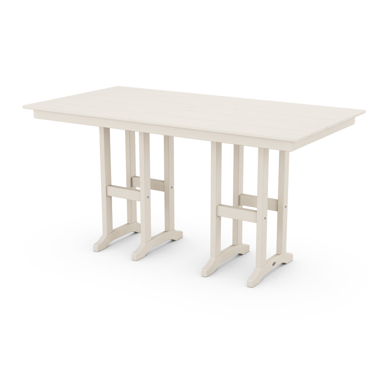 Chinoiserie 6 - Person Patio Dining Set, Sand