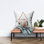 Triangular dream catcher - 26"x26" Throw pillow - Poly twill - Print on demand