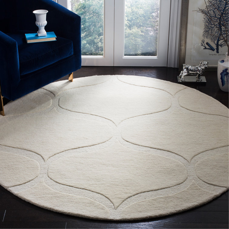 Cambridge Hand Tufted Wool Geometric Rug