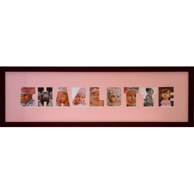 Baby Photo Name Collage Frame