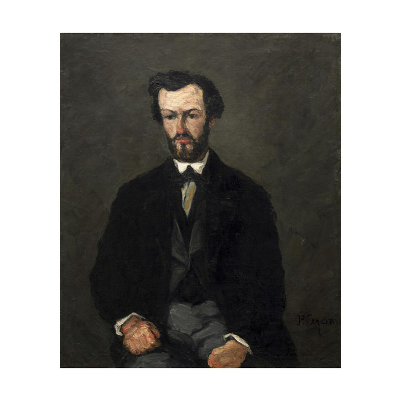 Antony Valabregue, Paul Cézanne, estampe numérique, H 20 po x l 16 po