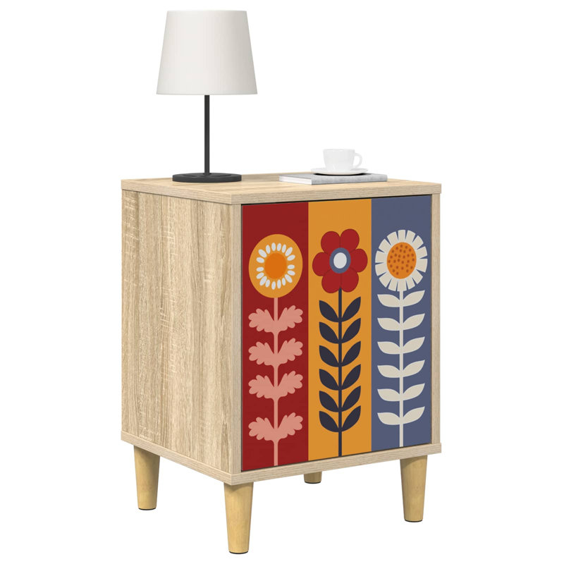 36 cm W Bedside Table