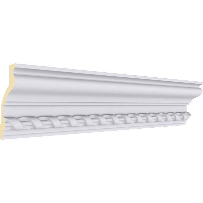 Moulure couronnée Jackson H 4 1/8 po x P 2 1/4 po x F 4 5/8 po x L 94 1/2 po