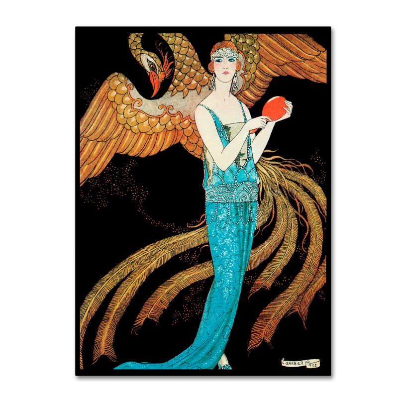 « mode 43 », reproduction d’impression sur toile tendue, H 19 po x l 14 po