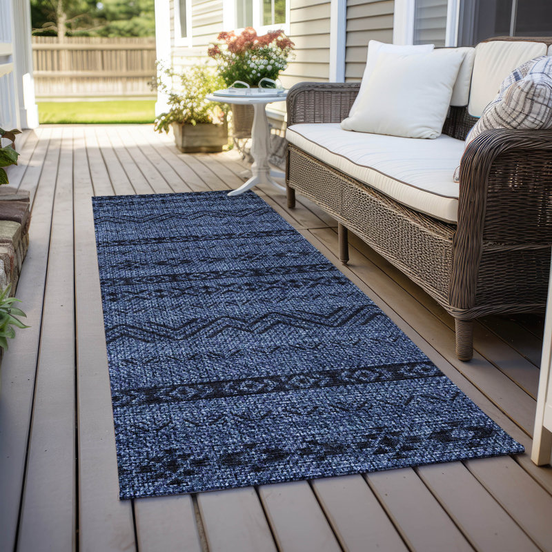  Tapis antidérapant Cean, Tapis de couloir 2 pi 3 po x 7 pi 6 po