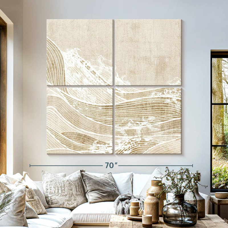 Avery Tidal Waves I, 57" H x 57" W