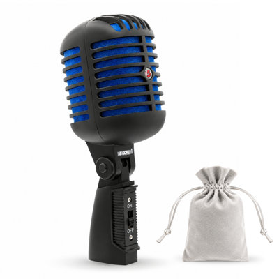 5 Core Retro Dynamic Vocal Iconic Microphone Vintage Style Classic Cardioid Unidirectional Mic
