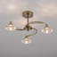 Rivale Glass Semi Flush Mount-1217206705