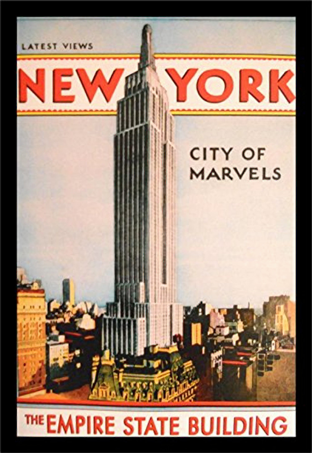 Winston Porter Vintage New York City Of Marvels Empire State