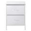 42cm W Metal Bedside Table