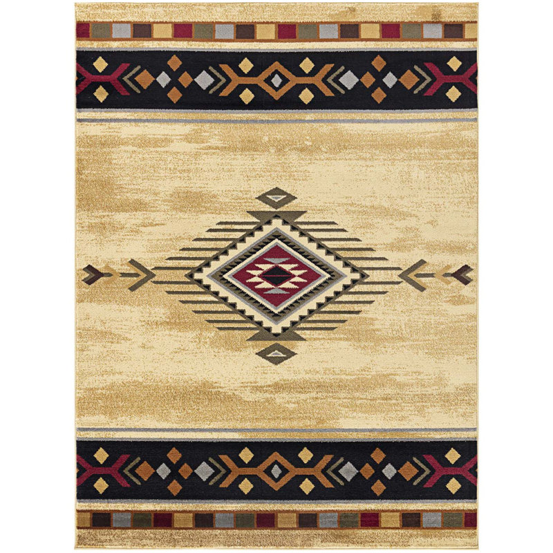 Traditional Southwest Area Rug, Rectangle 2' x 3'