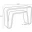 Beltran 43.5'' W Console Table