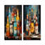 Ensemble de 2 bouteilles décoratives Urban Pint-102573499-102573497