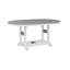 Berlin Gardens Garden Classic Regular Top With White Base 64″ Oblong Table-65664324-65664304