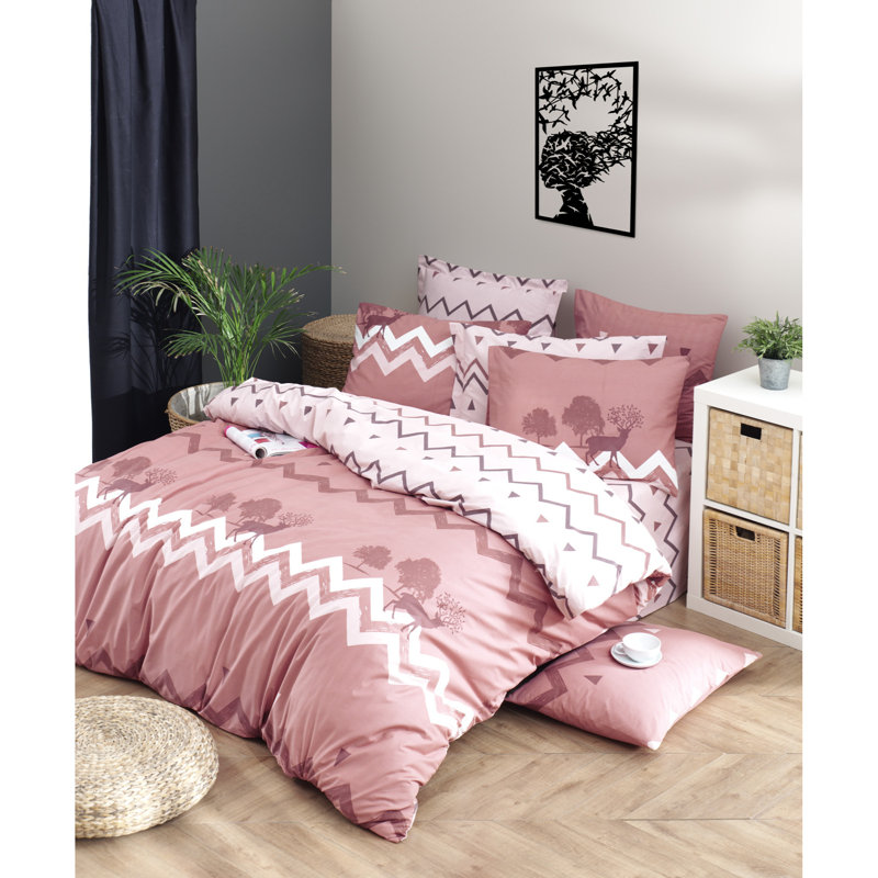 Ensemble de housse de couette 100% coton Vahan