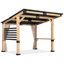 12 pi. L 10 pi. D Pavillon de jardin en bois de cèdre